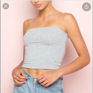 jenny tube top grey